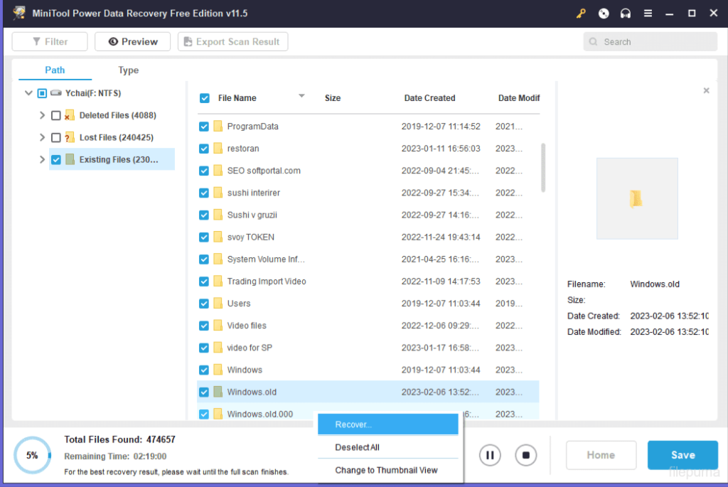 mintool data recovery