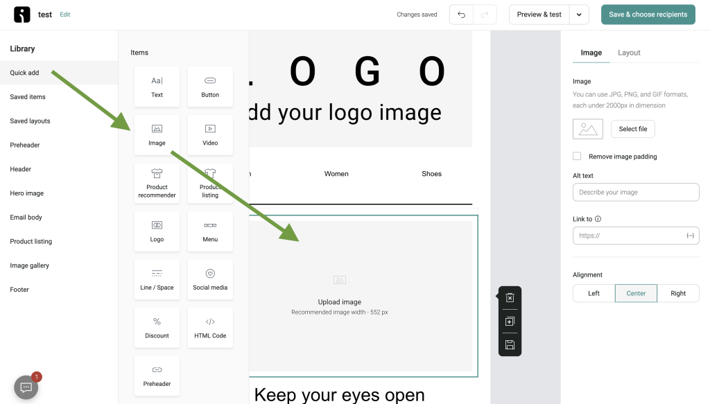 omnisend bulk email tool