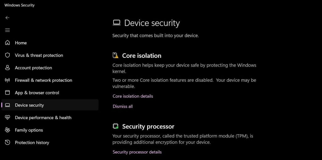 set up device security
