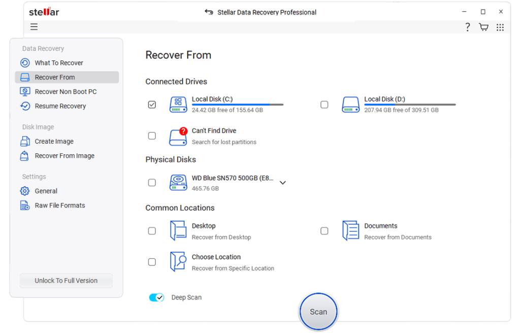stellar data recovery