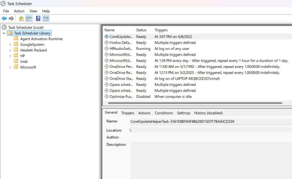 task scheduler windows