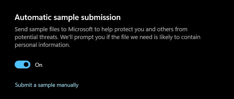 automatic sample submission