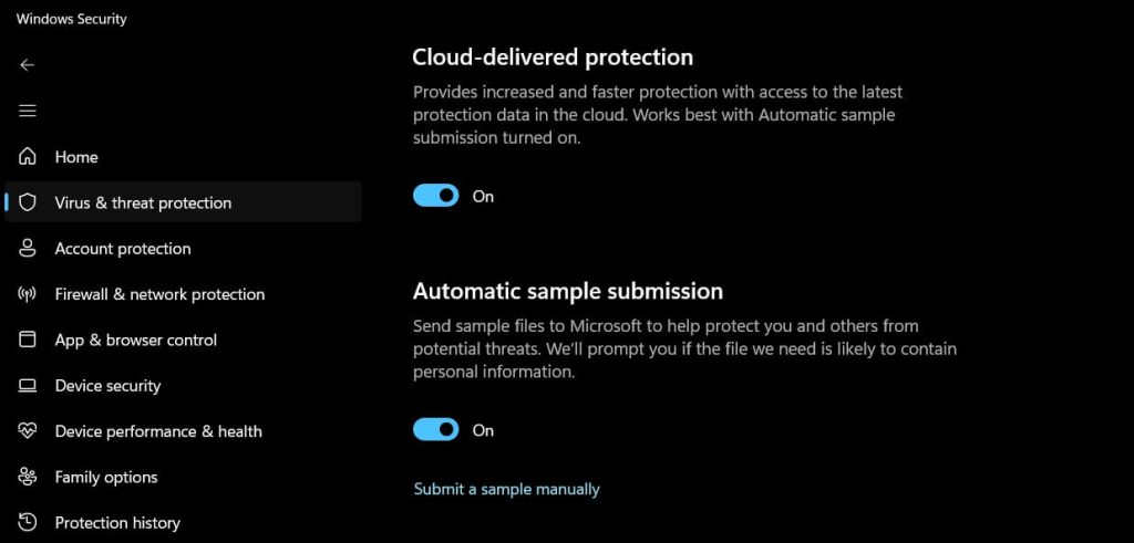 cloud delivered protection