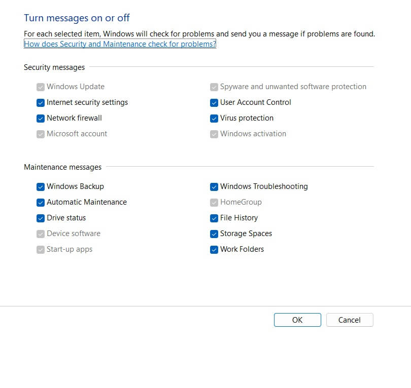 enable virus protection
