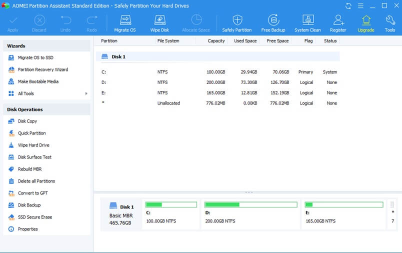aomei partition assistant