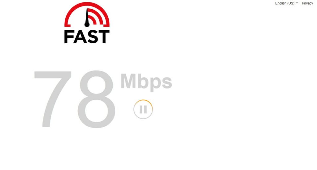 check internet speed