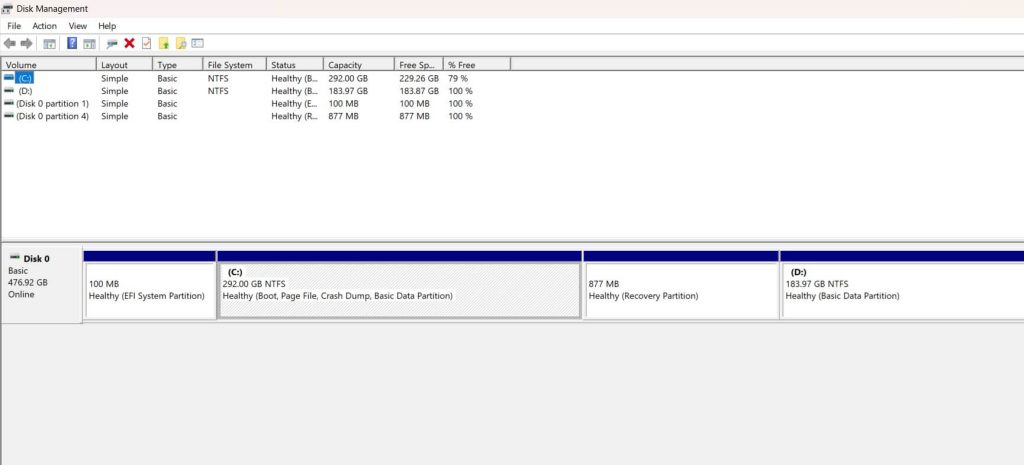 disk management for windows 11