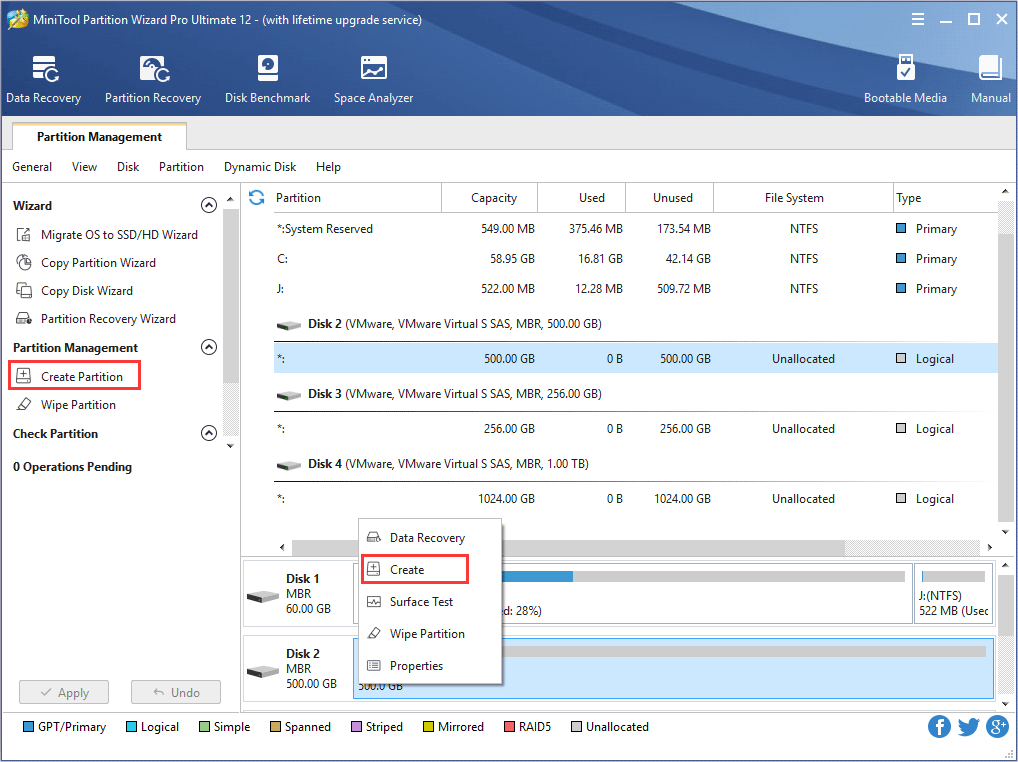 minitool disk management tool windows