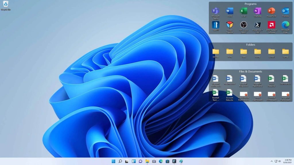 organize desktop