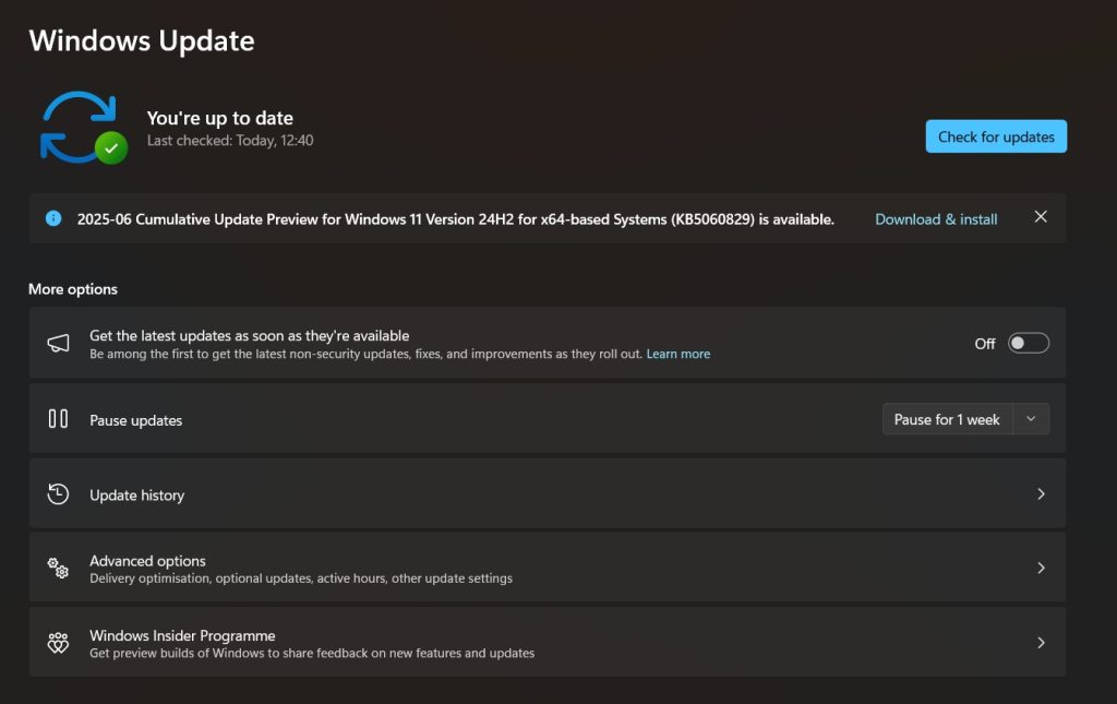 update windows pc