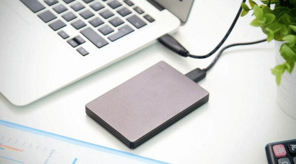 use external drive