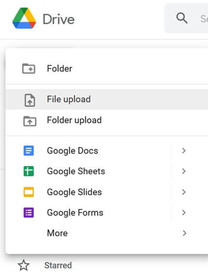 use google drive