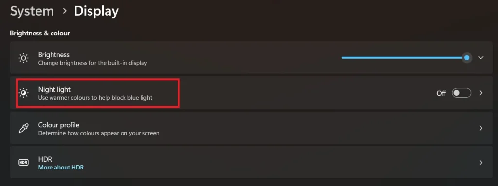 adjust display orientation